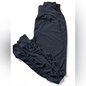 Zella black scrunched joggers